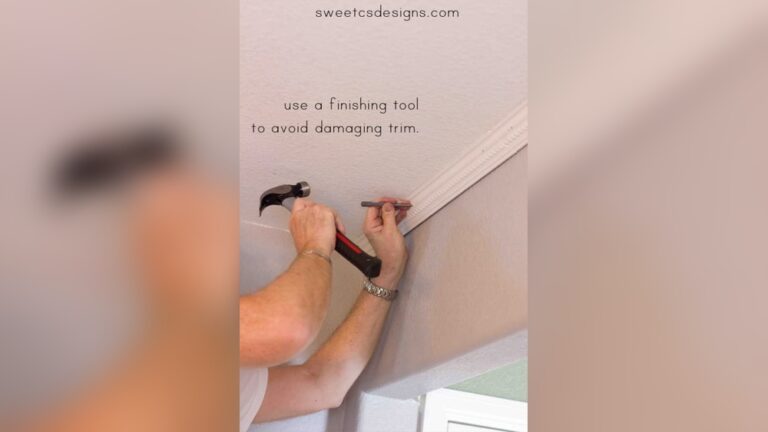 How to Put Up Trim Without a Nail Gun: Easy DIY Tips