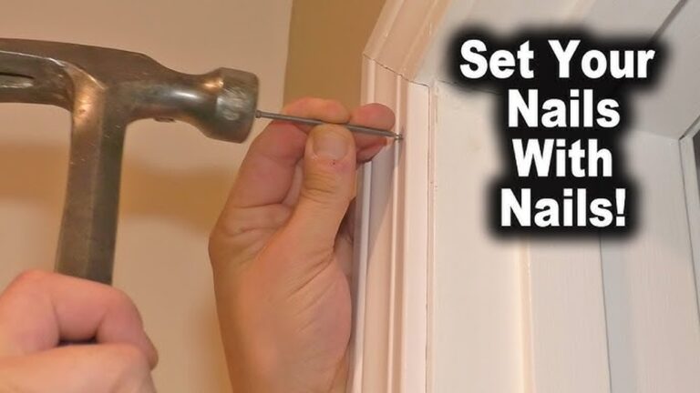 How to Use Finishing Nails Without a Nail Gun: Easy DIY Tips